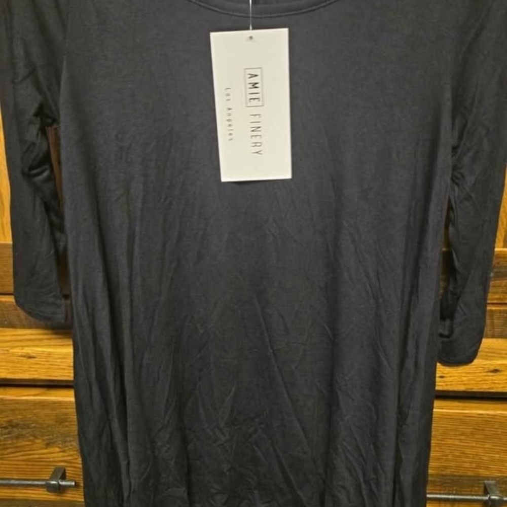 Women's Black Tunic Top